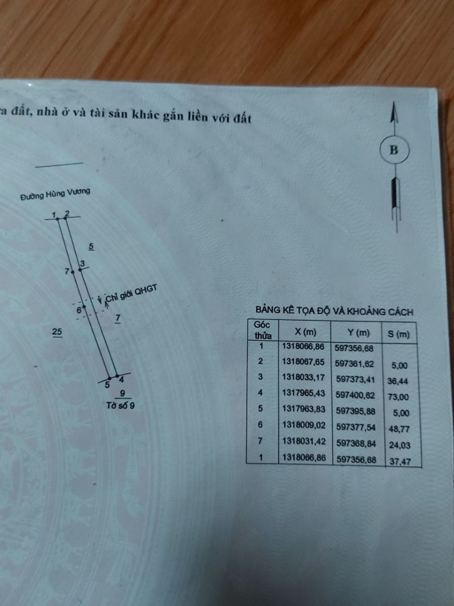 Bán đất đường Hùng Vương tỉnh Khánh Hòa