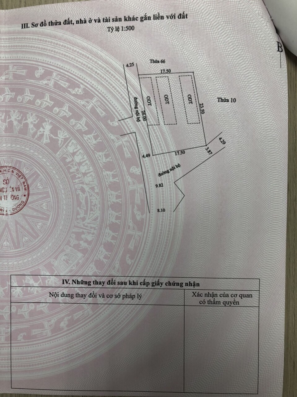 Bán đất phường An Phú tỉnh Bình Dương