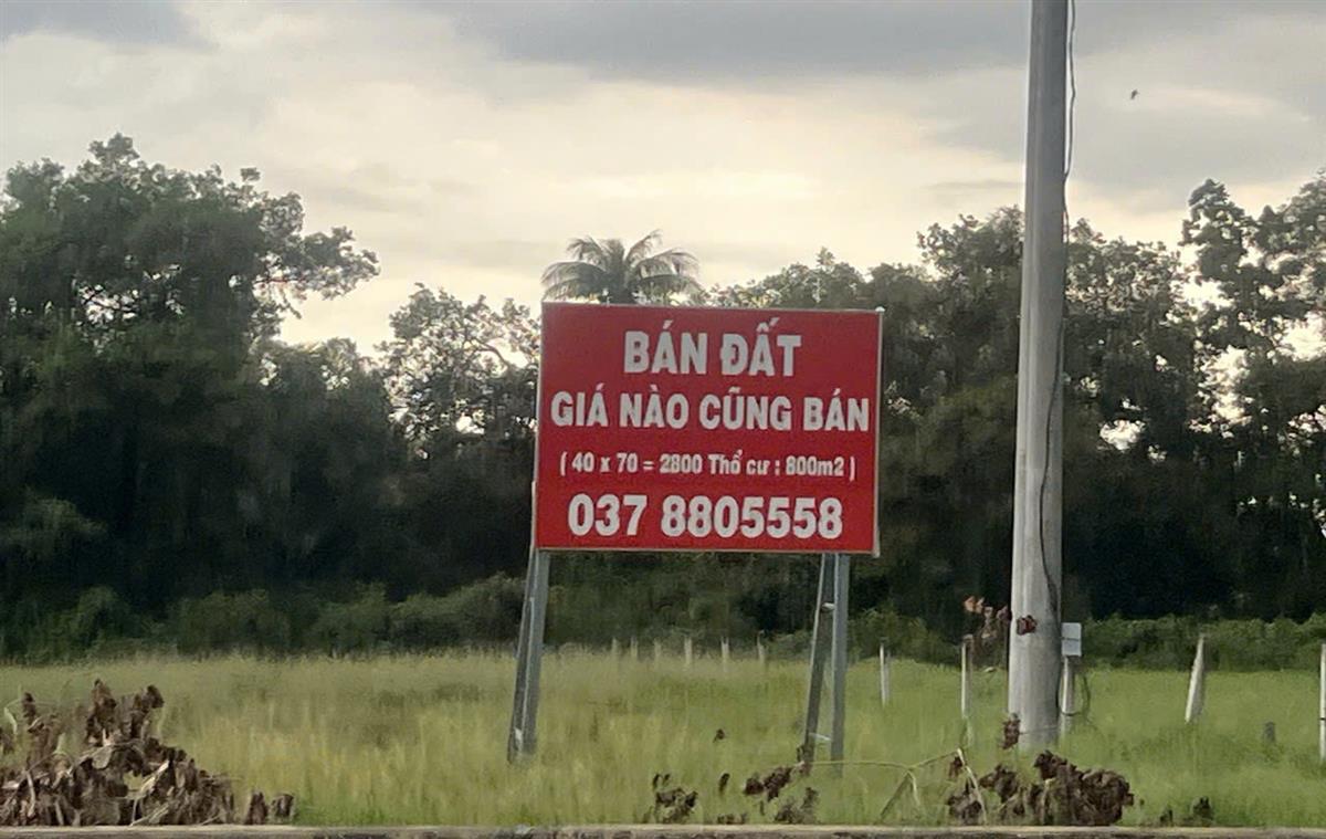 Bán đất Đường 30-4, phường Hiệp Tân, Thị xã Hòa Thành, tỉnh Tây Ninh