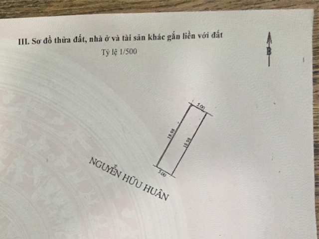 Bán đất đường Nguyễn Hữu Huân tỉnh Bà Rịa Vũng Tàu