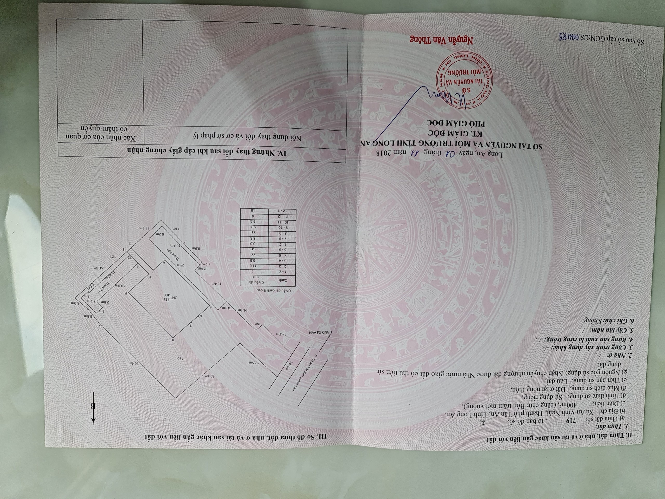 Bán đất xã An Vĩnh Ngãi tỉnh Long An