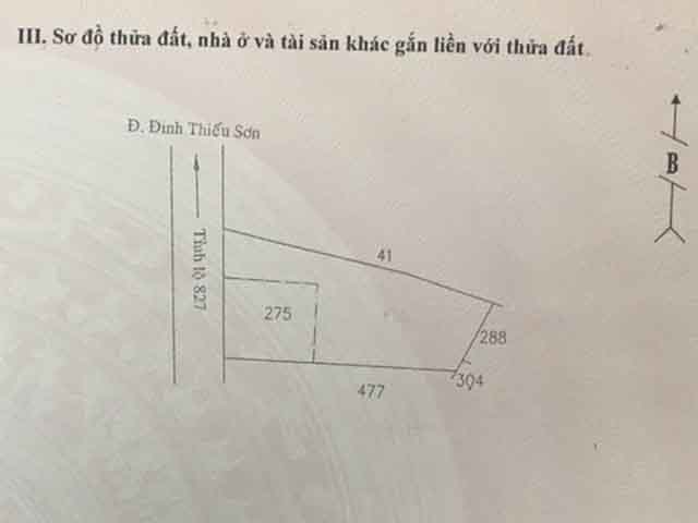 Bán đất xã Bình Tâm tỉnh Long An