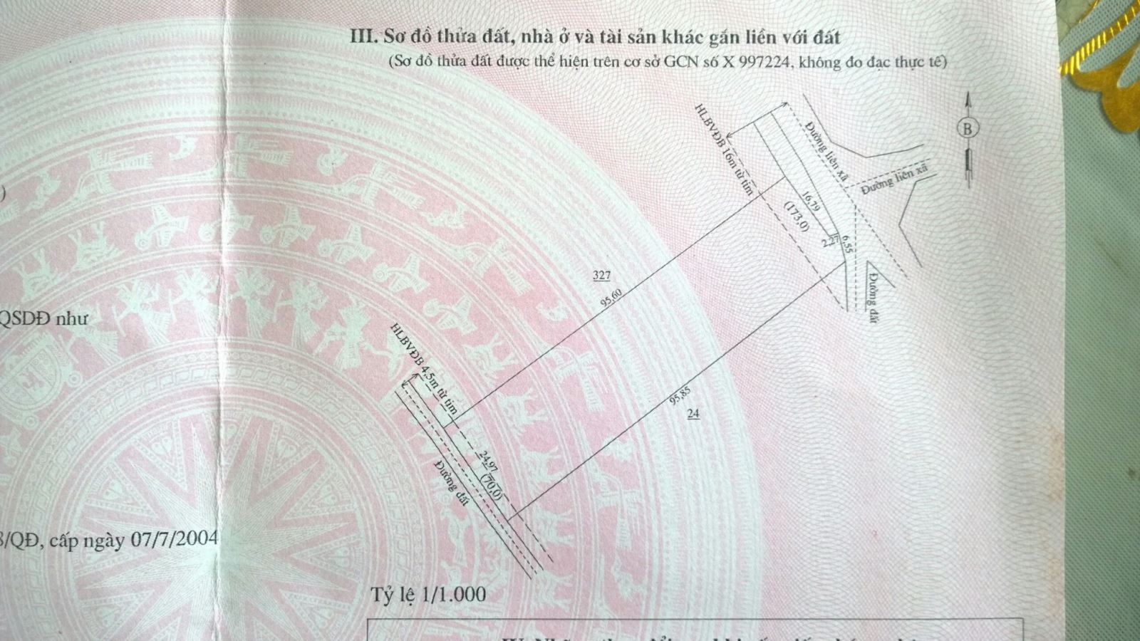 Bán đất xã Lộc Thái tỉnh Bình Phước