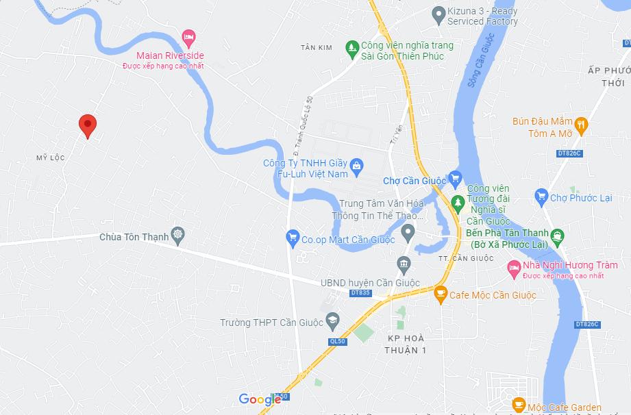 Bán đất xã Mỹ Lộc tỉnh Long An