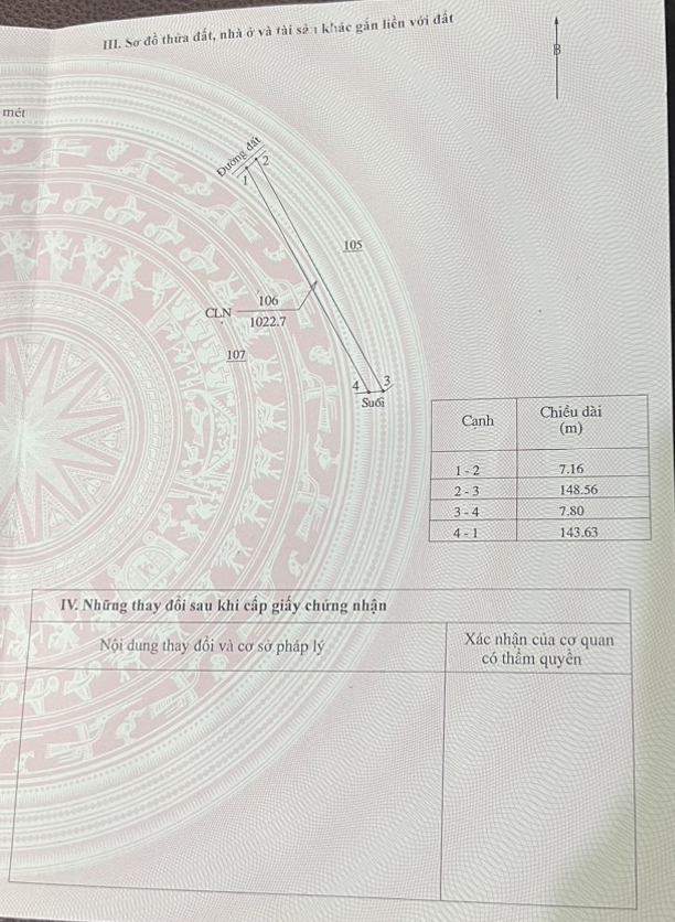 Bán đất xã Nâm N