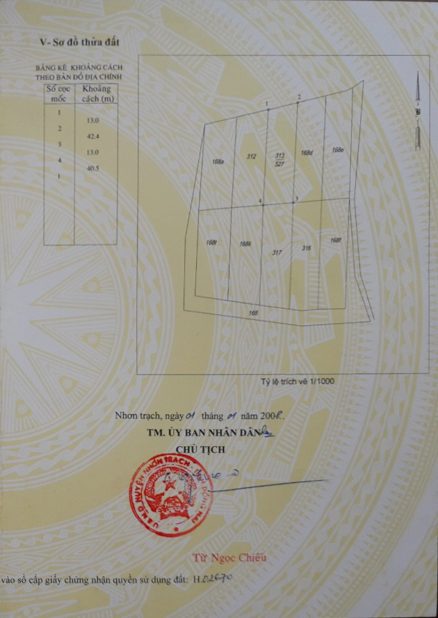 Bán đất xã Phước An tỉnh Đồng Nai