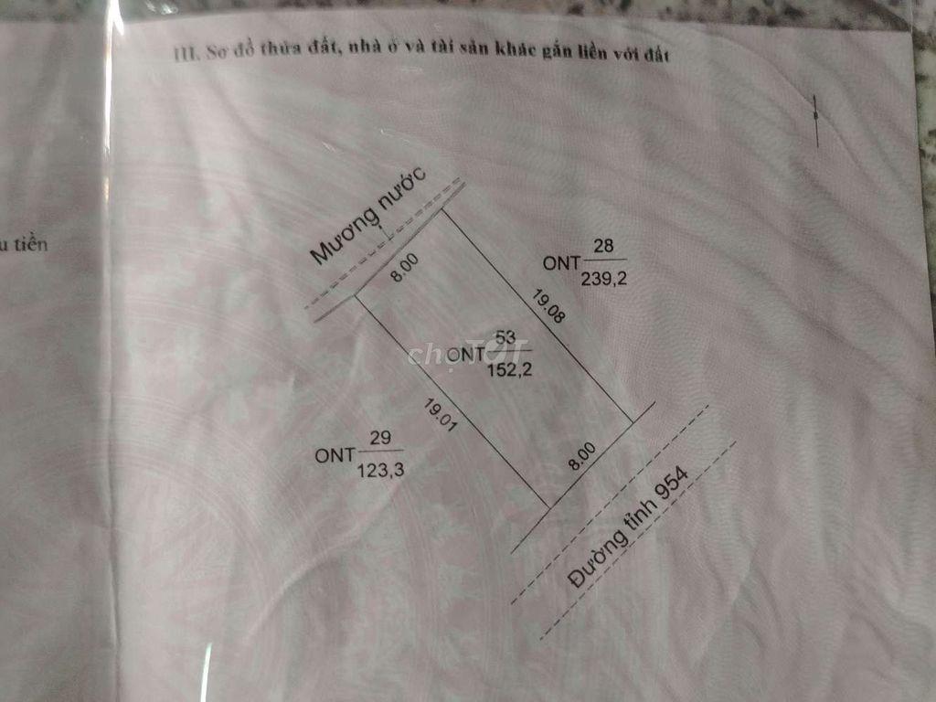 Bán đất xã Tân Hòa tỉnh An Giang