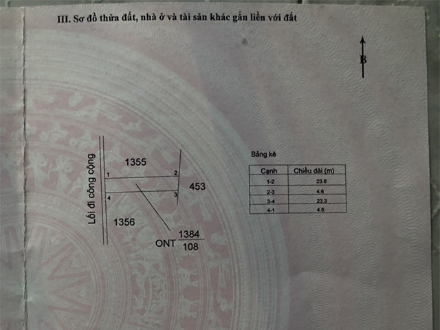 Bán đất xã Tân Trạch tỉnh Long An