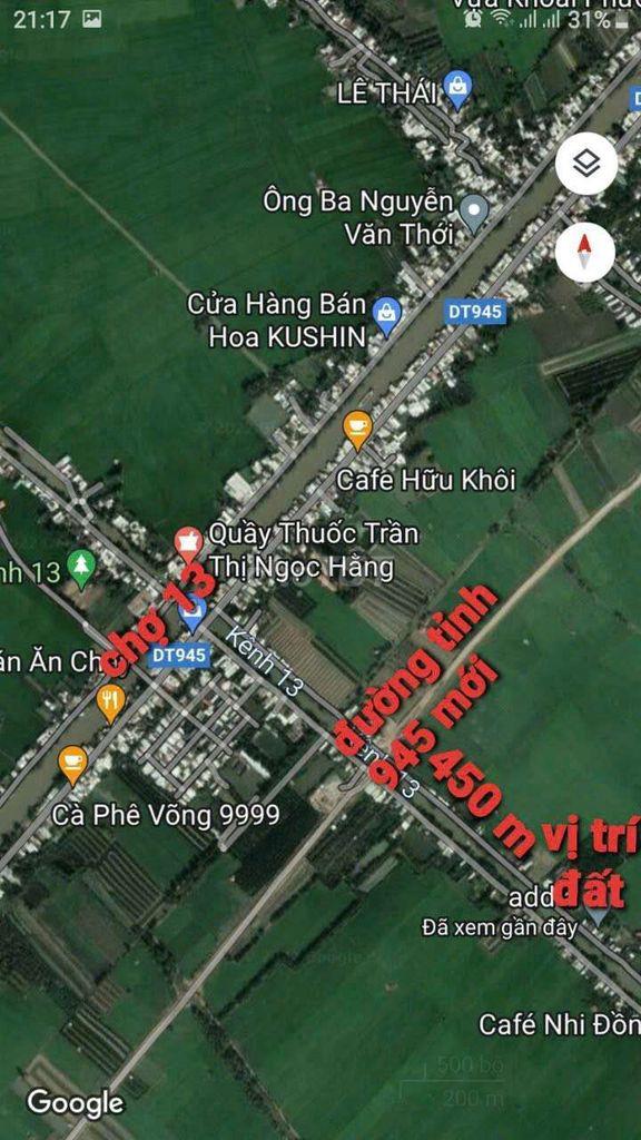 Bán đất xã Thạnh Mỹ Tây tỉnh An Giang