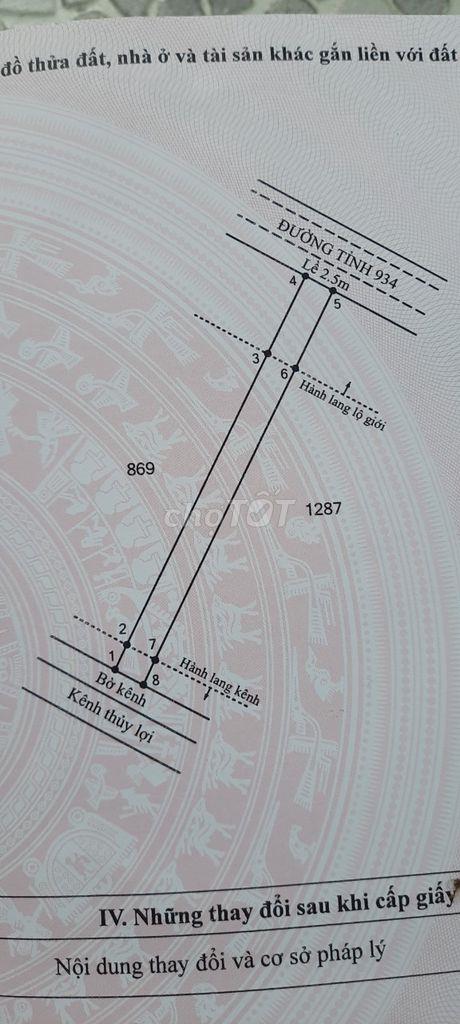 Bán đất xã Viên An tỉnh Sóc Trăng