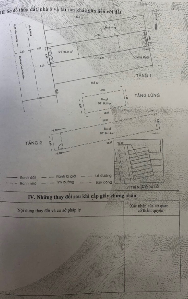 Bán nhà đường Cao Văn Lầu Quận 6