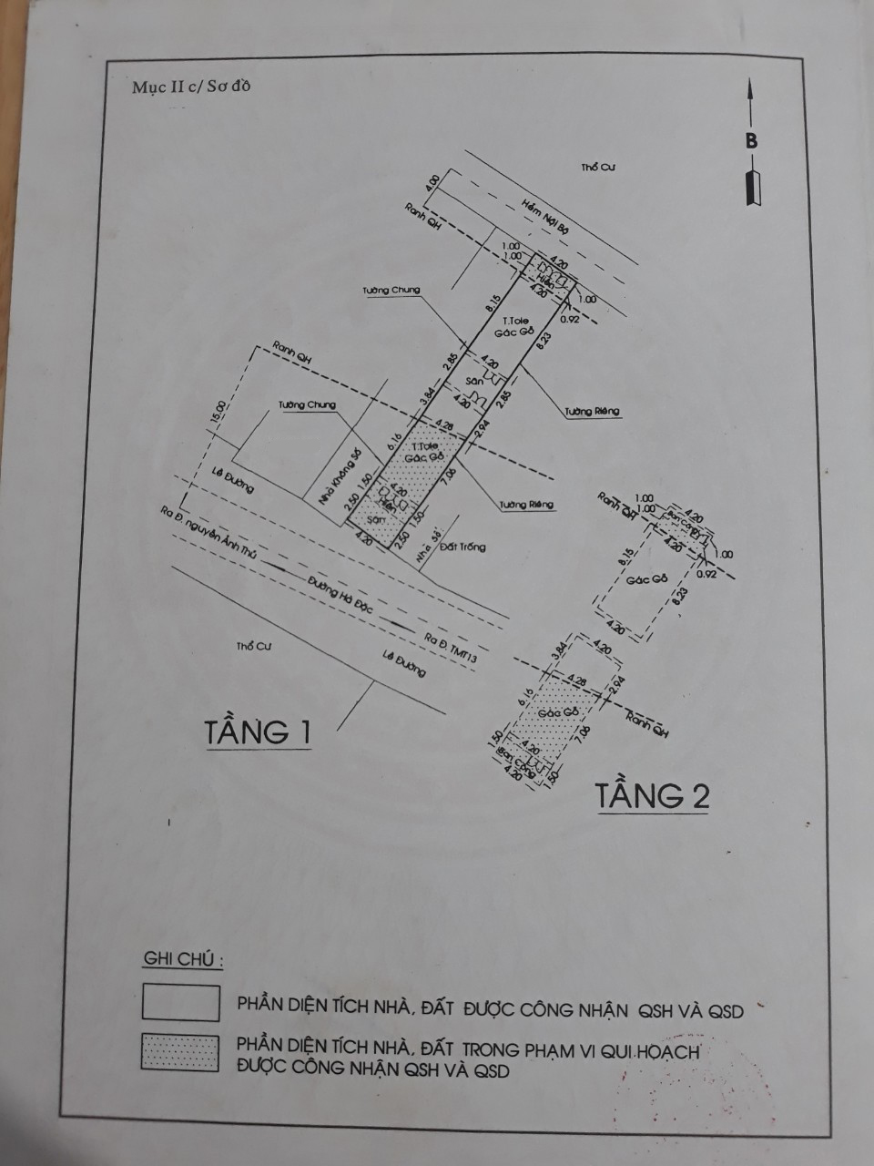 Bán nhà đường Hà Đặc Quận 12