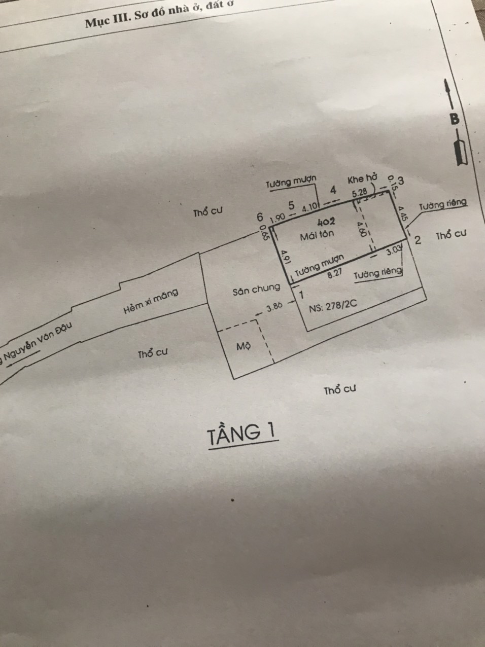 Bán nhà đường Nguyễn Văn Đậu, phường 11, quận Bình Thạnh