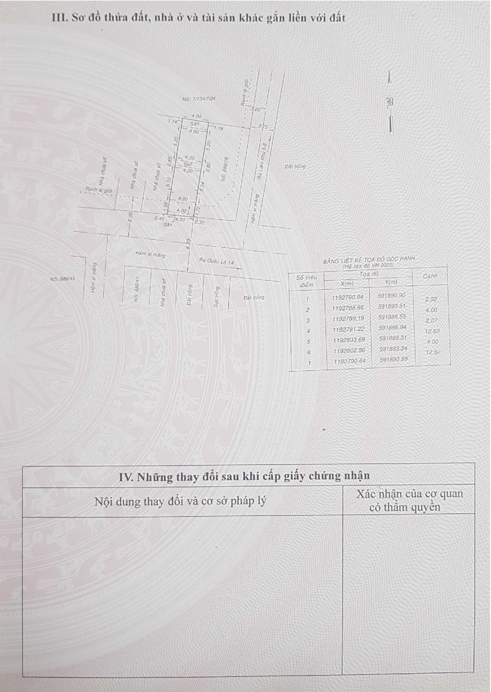 Bán nhà đường Quốc Lộ 1A quận Bình Tân