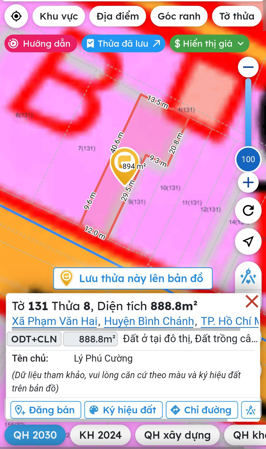 Bán nhà đường Trần Văn Giàu huyện Bình Chánh