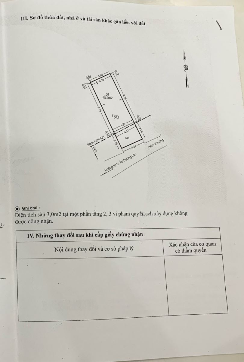 Bán nhà đường Âu Dương Lân Quận 8