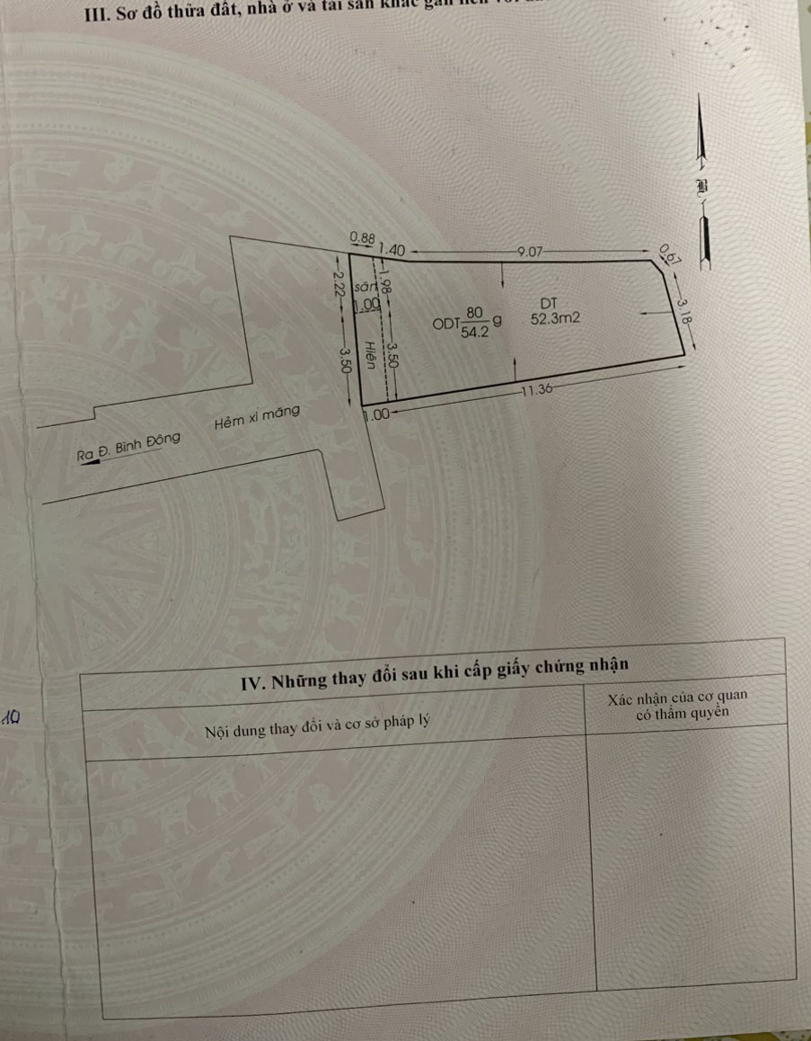 Bán nhà đường Bình Đông Quận 8