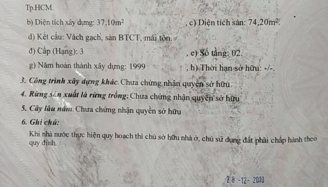 Bán nhà đường Chiến Lược quận Bình Tân