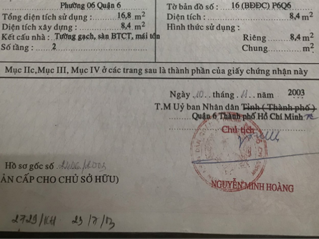 Bán nhà đường Hùng Vương Quận 6