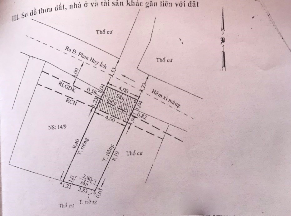 Bán nhà đường số 44 quận Gò Vấp