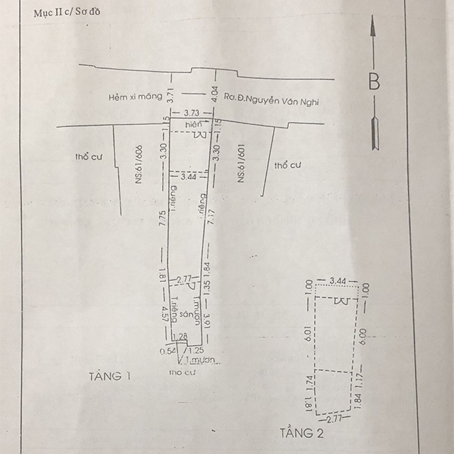 Bán nhà đường số 7 quận Gò Vấp