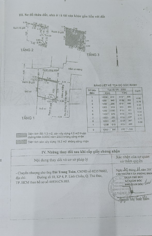 Bán nhà đường Võ Văn Ngân Thành phố Thủ Đức