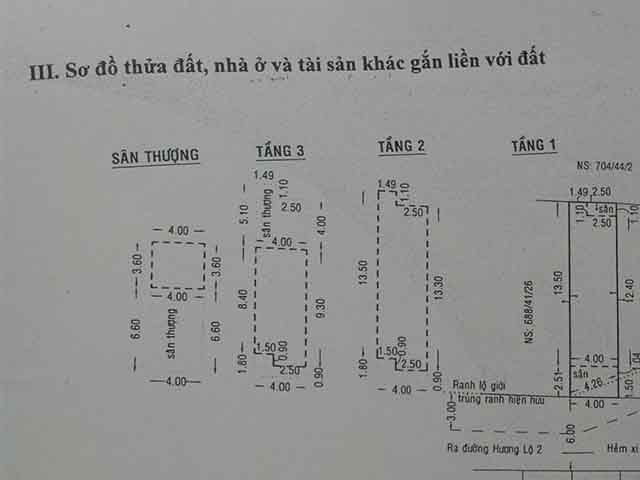 Bán nhà đường Hương Lộ 2 quận Bình Tân
