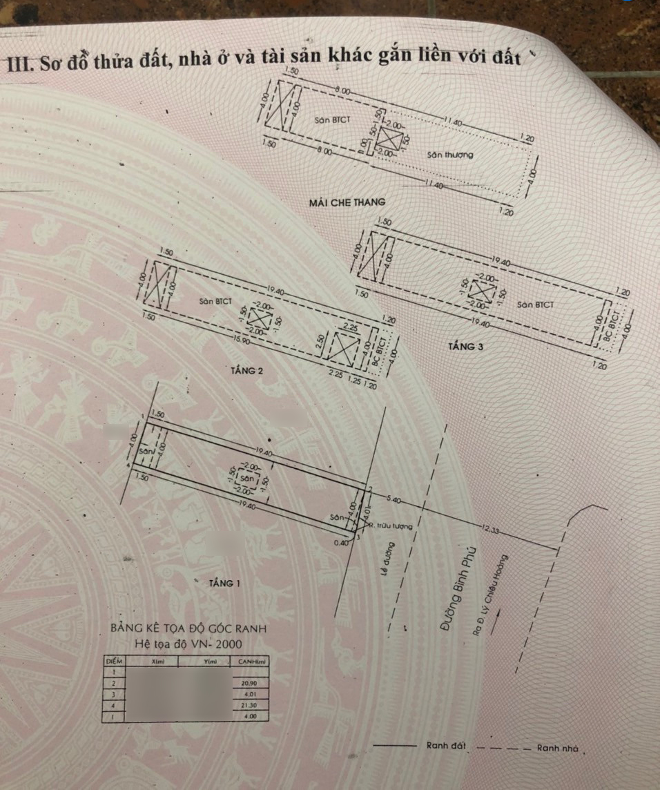 Bán nhà đường Bình Phú Quận 6