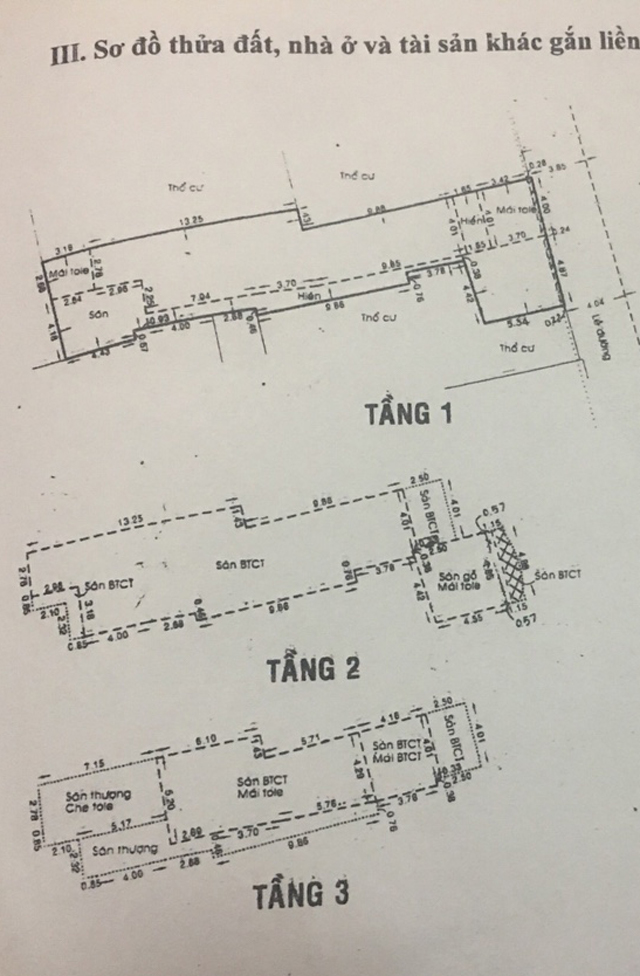 Bán nhà đường Bình Lợi quận Bình Thạnh