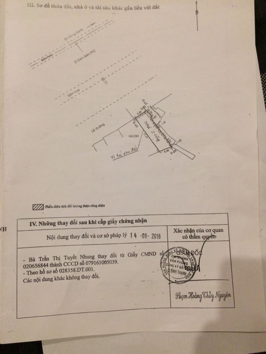 Bán nhà đường Điện Biên Phủ quận Bình Thạnh