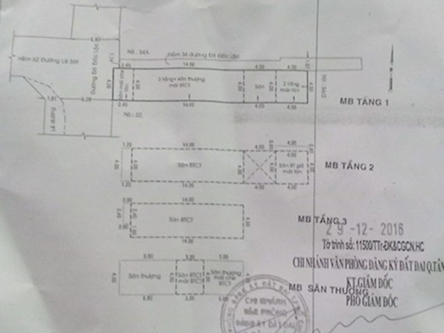 Bán nhà đường Đô Đốc Lộc quận Tân Phú