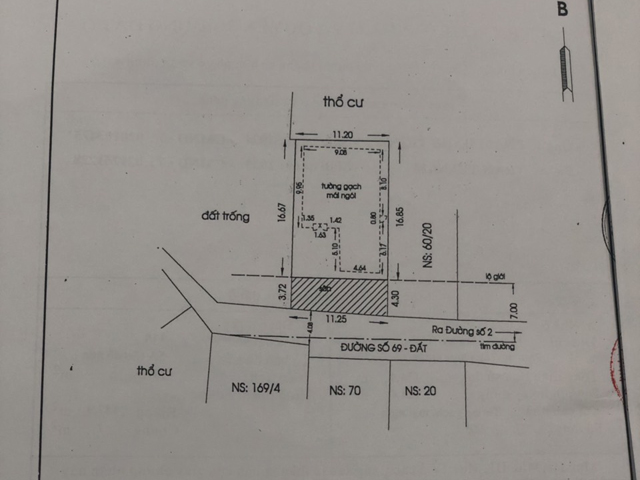 Bán nhà đường số 69 Quận 7