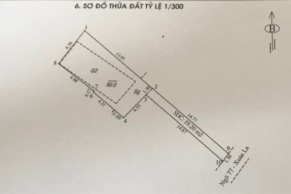 Bán nhà đường Xuân La quận Tây Hồ