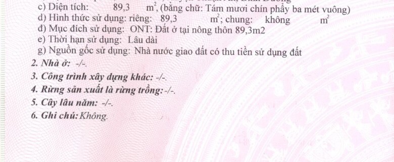 Bán nhà xã An Phú tỉnh Bình Dương