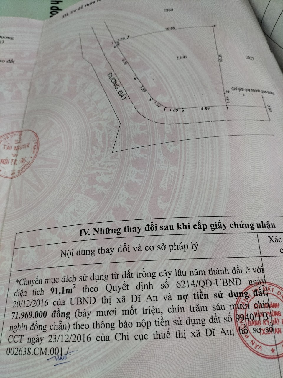 Bán nhà Đường ĐT 743A tỉnh Bình Dương