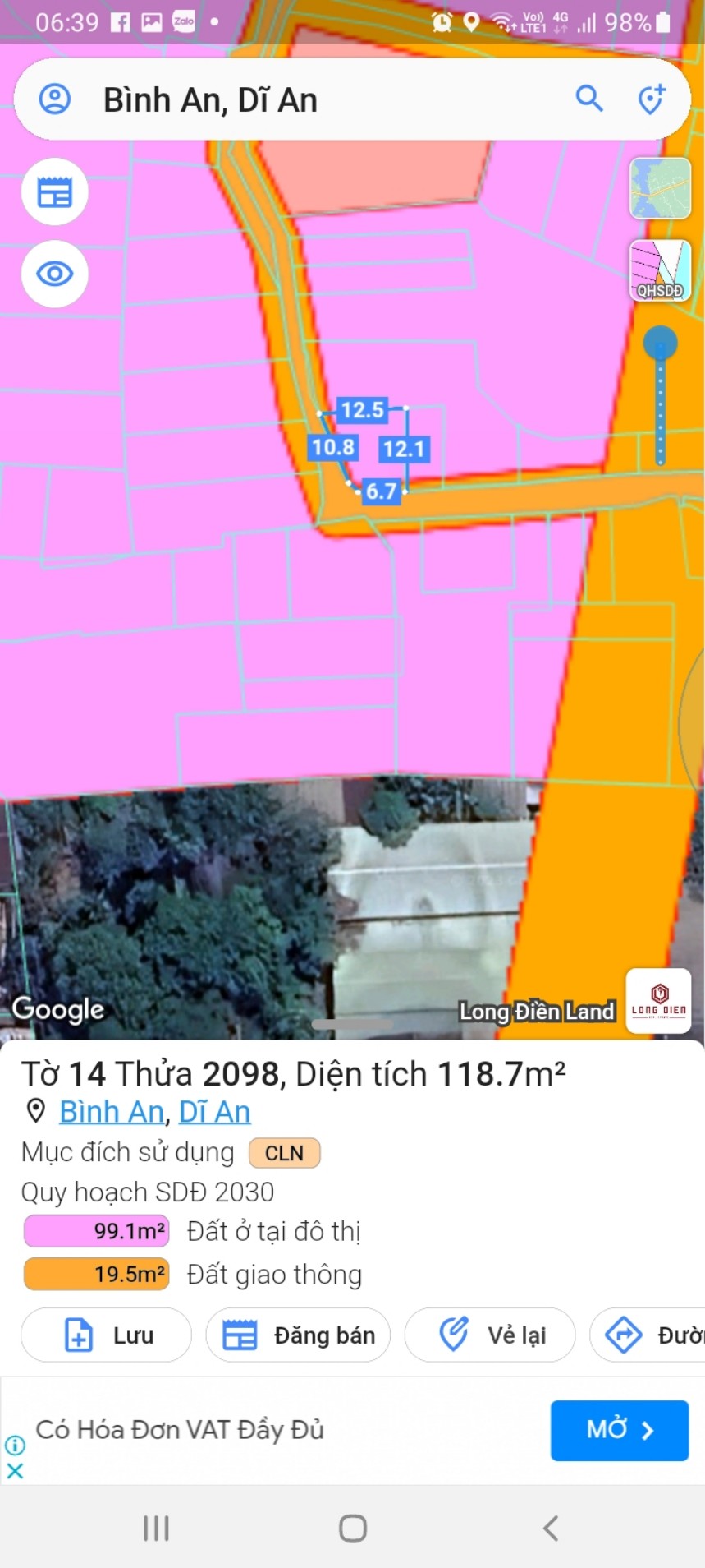 Bán nhà Đường ĐT 743A tỉnh Bình Dương