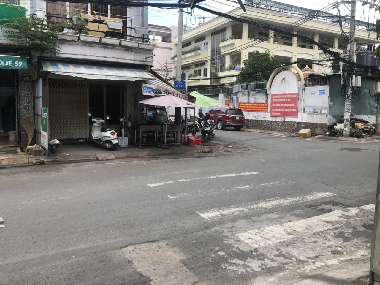 Cho thuê nhà đường Lê Sát quận Tân Phú