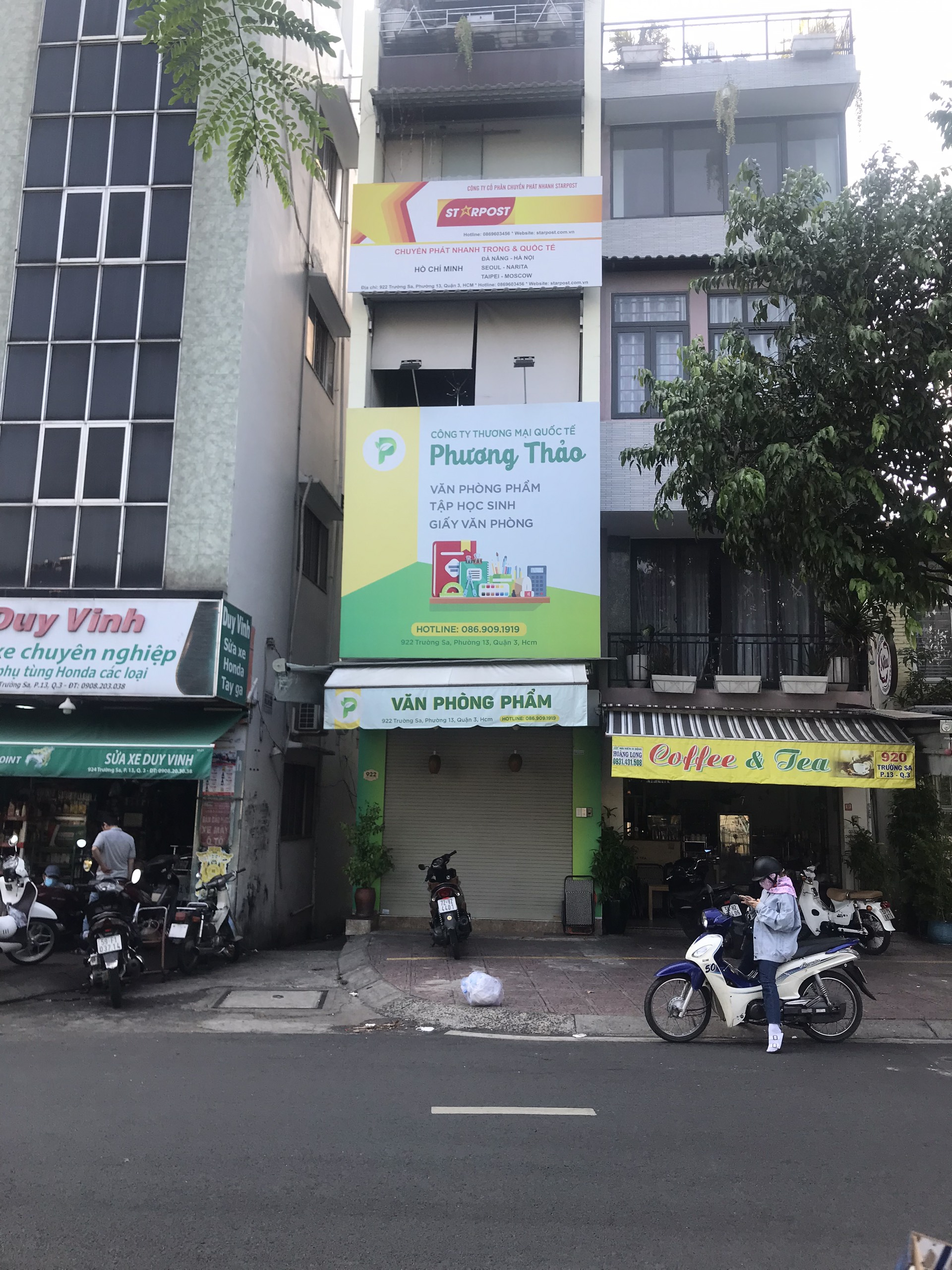 Cho thuê nhà đường Trường Sa, Quận 3