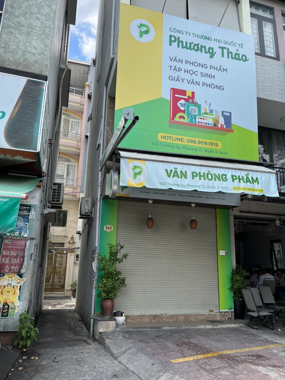 Cho thuê nhà đường Trường Sa Quận 3