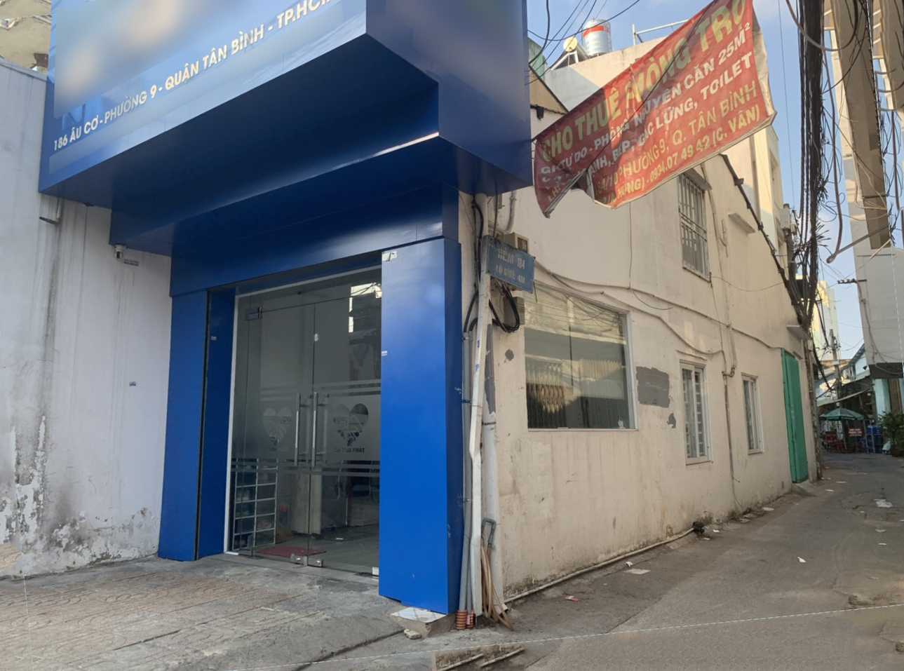 Cho thuê nhà đường Âu Cơ, quận Tân Bình