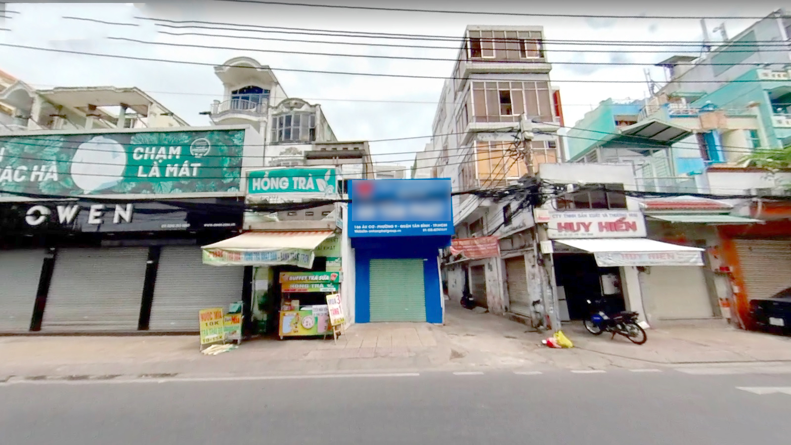 Cho thuê nhà đường Âu Cơ quận Tân Bình
