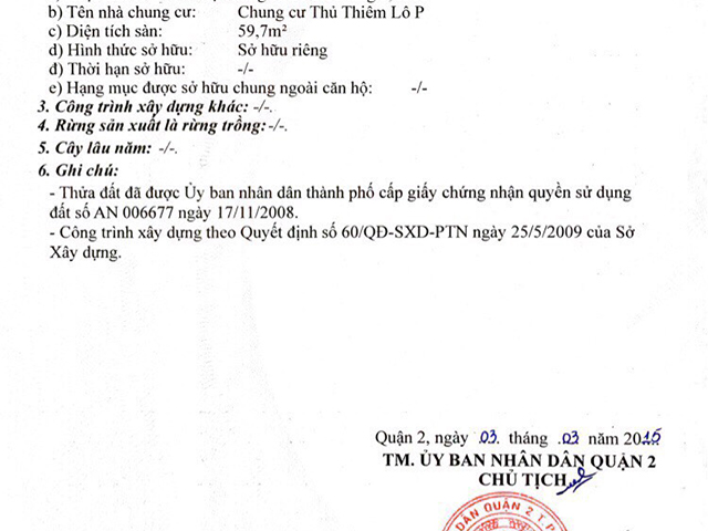 Bán căn hộ chung cư Thủ Thiêm Xanh Thành phố Thủ Đức