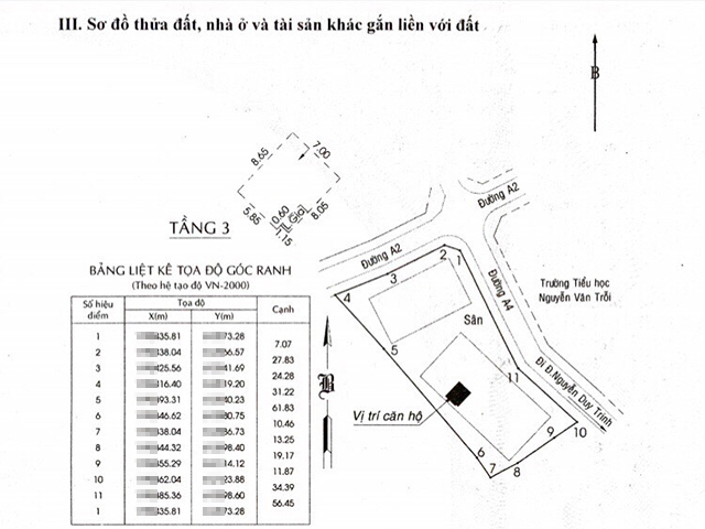 Bán căn hộ chung cư Thủ Thiêm Xanh Thành phố Thủ Đức
