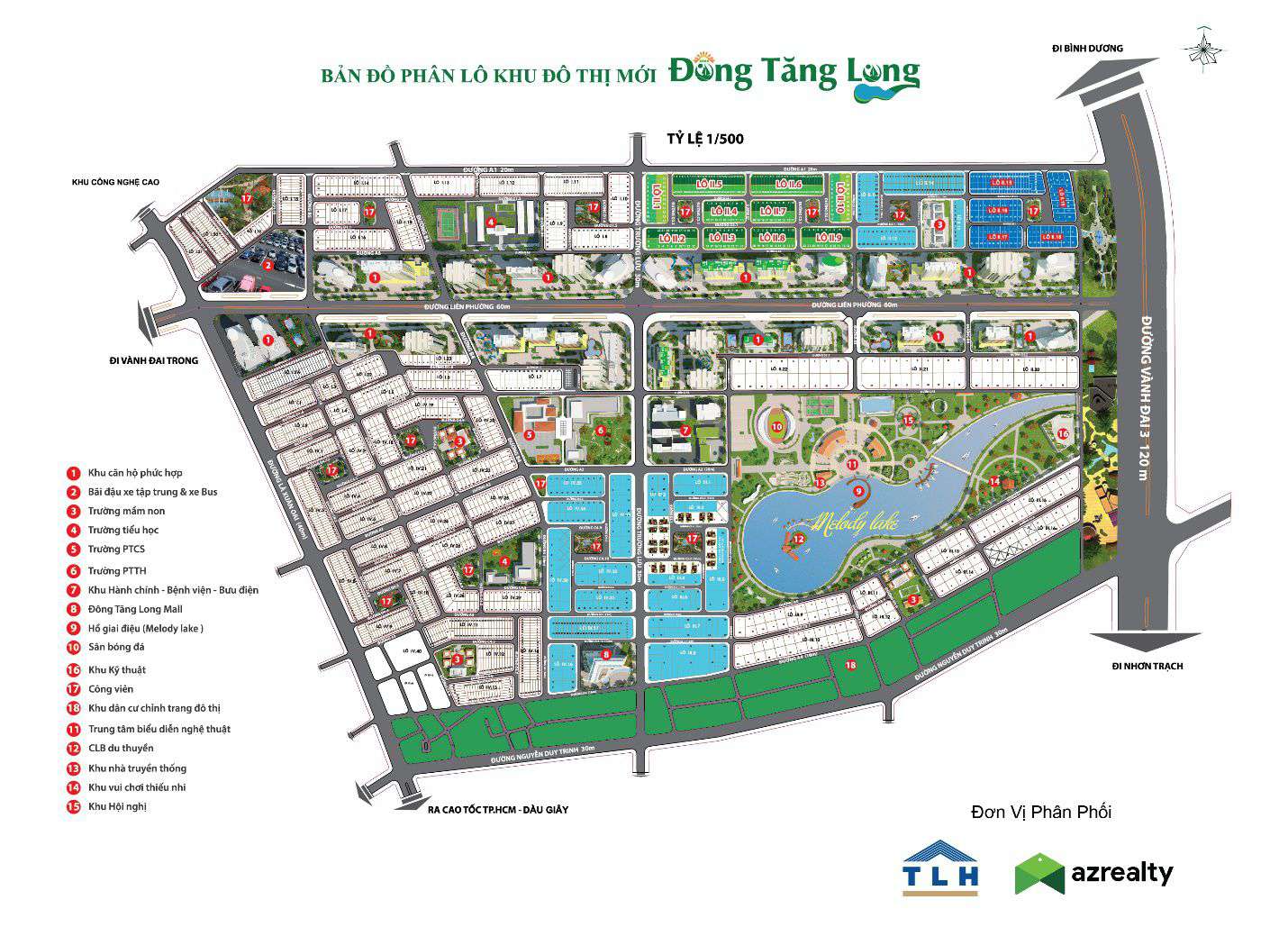 Bán đất Khu đô thị Đông Tăng Long Thành phố Thủ Đức