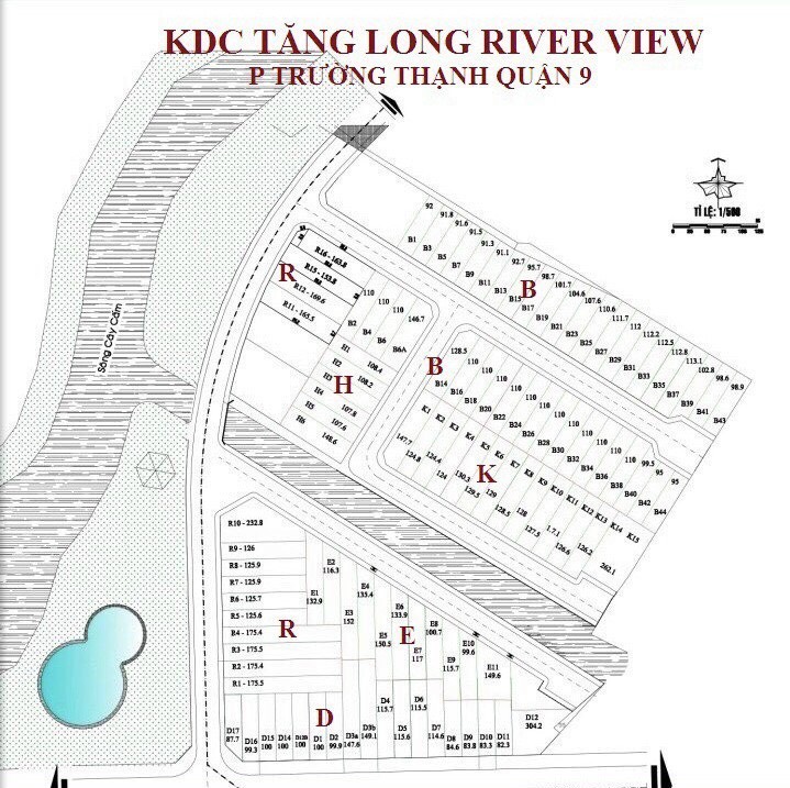 Bán đất Khu đô thị Đông Tăng Long Thành phố Thủ Đức